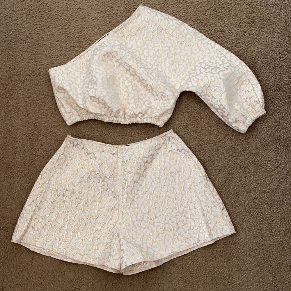 Gold Foil Print 2-piece Set